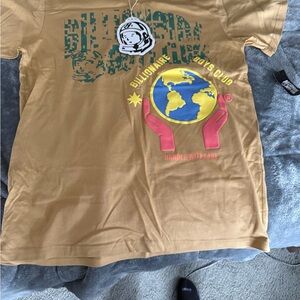 Billionaire Boys Club Earth Graphic Tan Men’s Tee